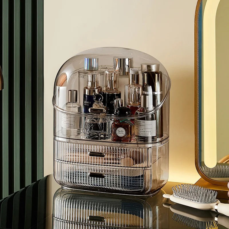 Cosmetic & makeup organizer (transparent) Homzystore