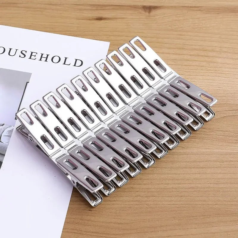 Stainless Steel Clothes Clips Homzystore