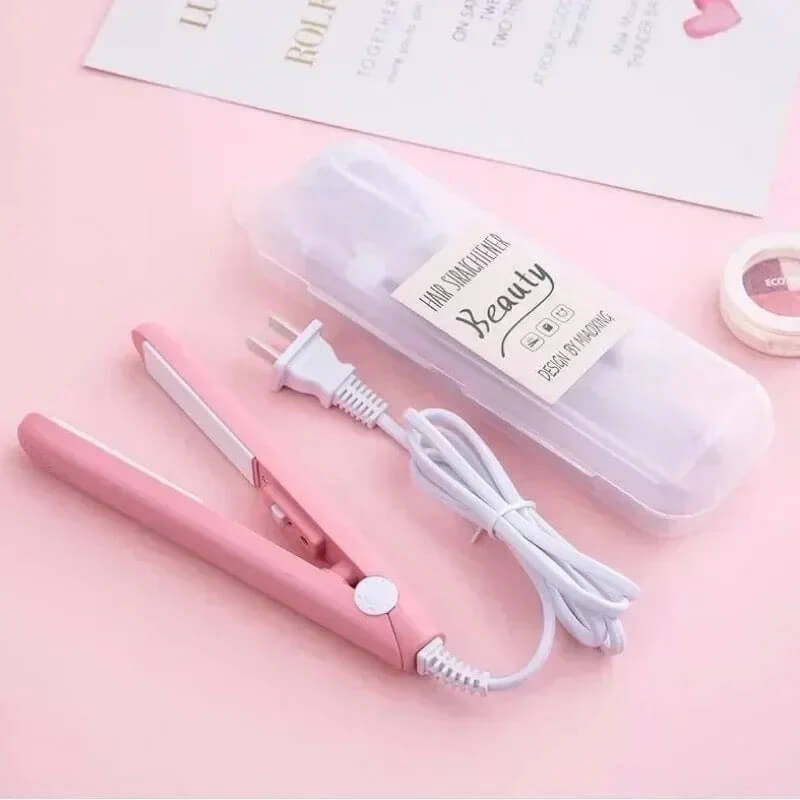 Kawaii Portable Mini Hair Straightener Homzystore