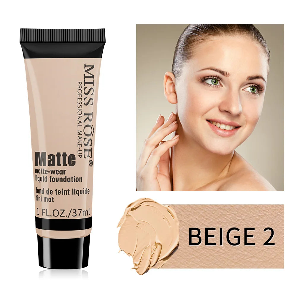 Miss Rose Matte Foundation Homzystore