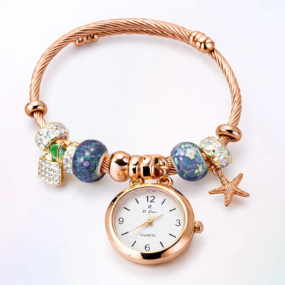 Charm D lon Bracelet Watch zariluxestudio