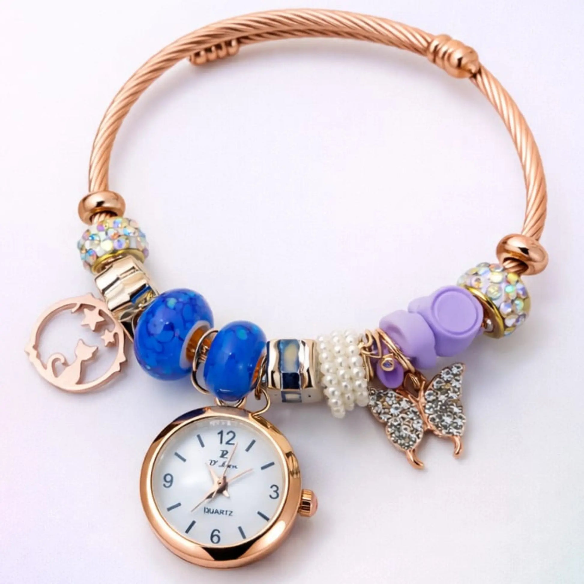 Charm D lon Bracelet Watch zariluxestudio