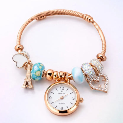 Charm D lon Bracelet Watch zariluxestudio