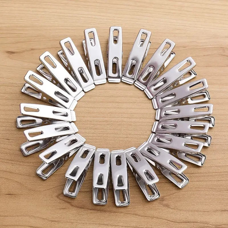Stainless Steel Clothes Clips Homzystore