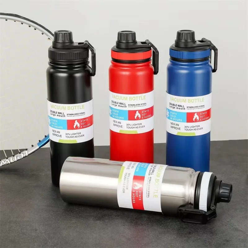1000ML Thermos Water Bottle – Stainless Steel Insulated Flask Homzystore
