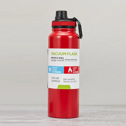 1000ML Thermos Water Bottle – Stainless Steel Insulated Flask Homzystore