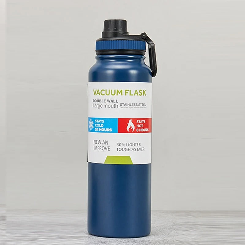 1000ML Thermos Water Bottle – Stainless Steel Insulated Flask Homzystore