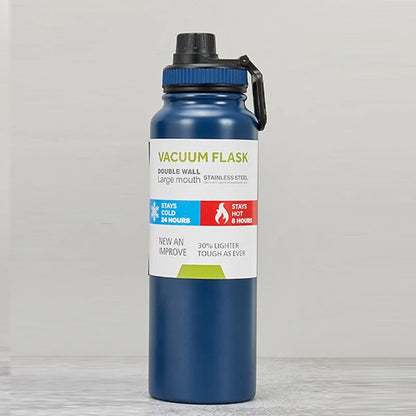 1000ML Thermos Water Bottle – Stainless Steel Insulated Flask Homzystore