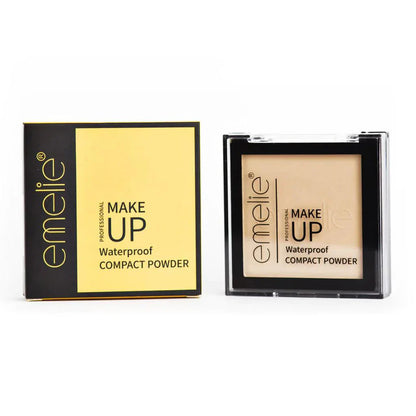 Emelie Makeup Waterproof Compact Powder Homzystore