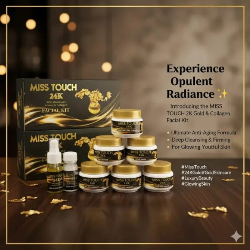 Miss Touch 24k Gold Facial Kit Homzystore