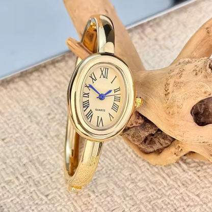 Gold Bracelet Watch zariluxestudio