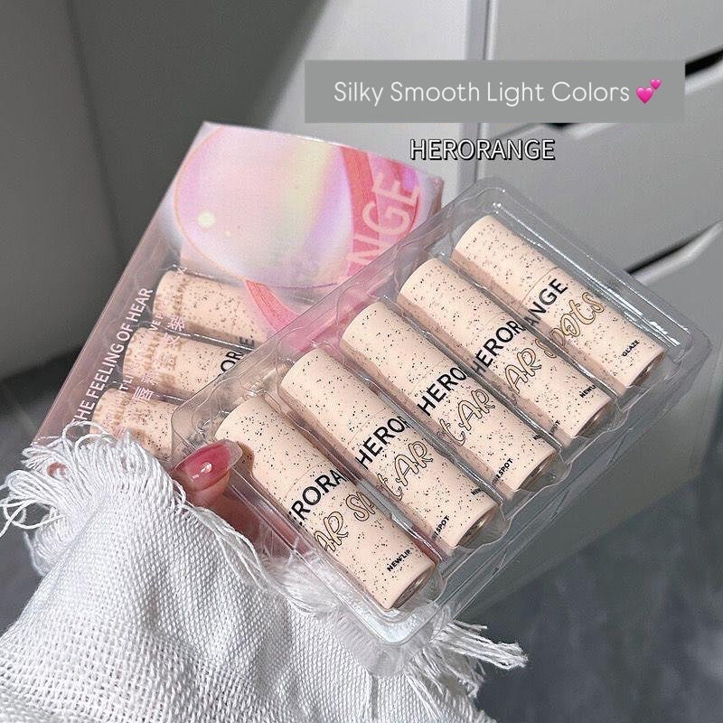 HERORANGE - Star Spots Matte Lip Gloss Set of 5 Homzystore