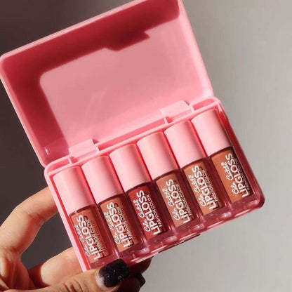 Color Castle - Mini Cookie Matte Lip Gloss Set of 6 Homzystore