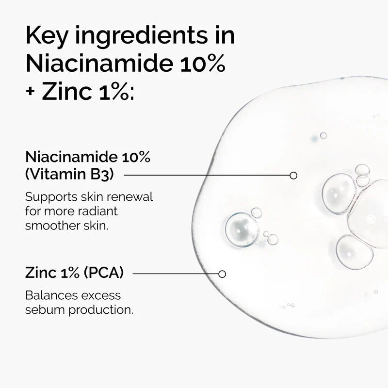 The Ordinary Niacinamide 10% + Zinc 1% Serum - 30ml Homzystore