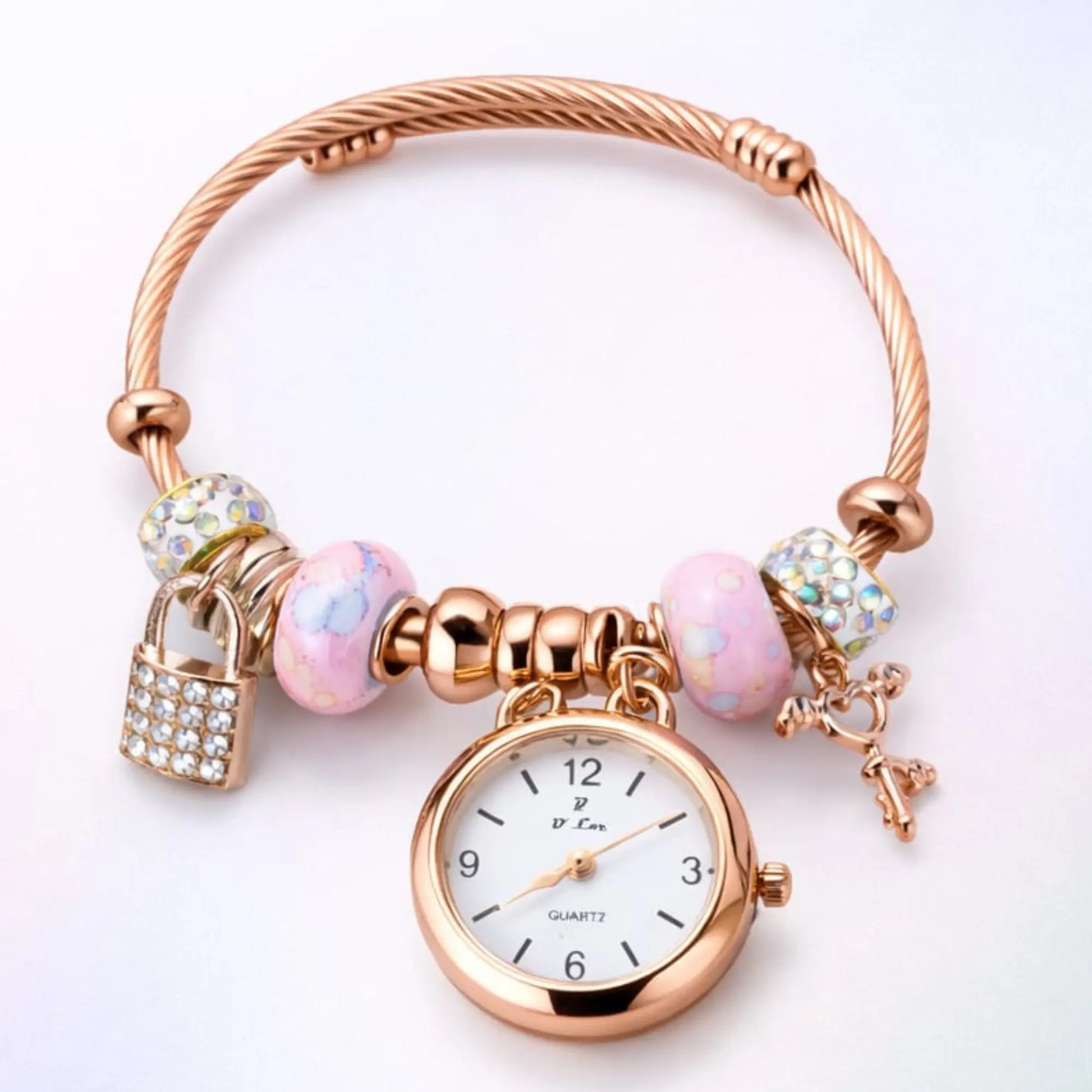 Charm D lon Bracelet Watch zariluxestudio