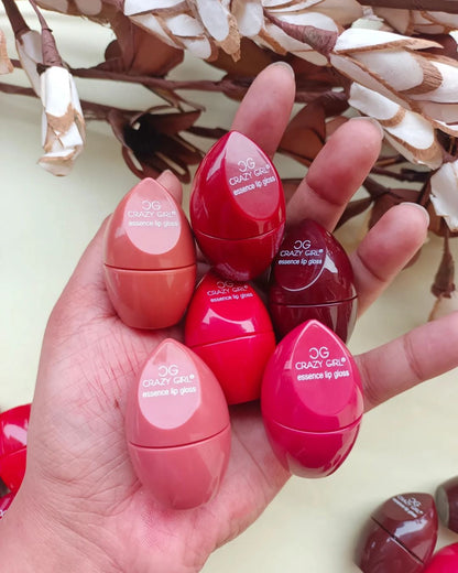 Crazy Girl - Mini Egg Pearl Lip Gloss Set of 3 Homzystore