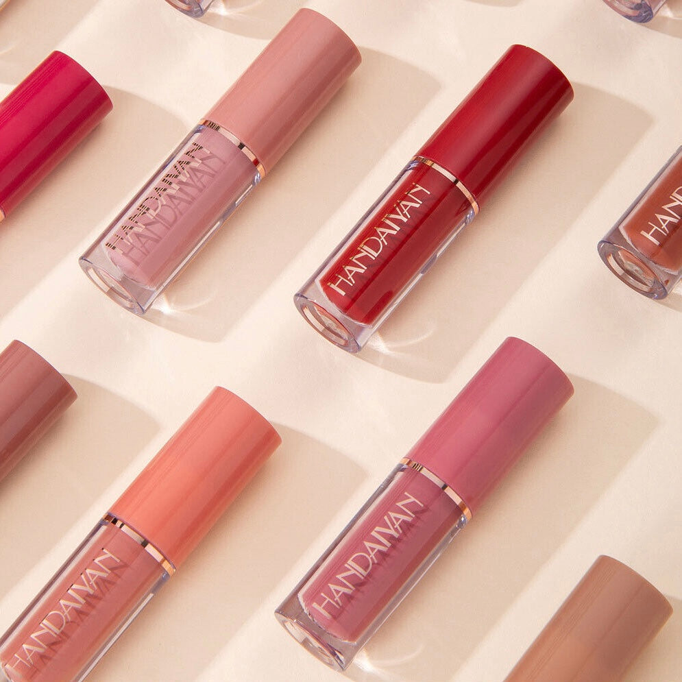 12pcs Mocallure Highly Pigmented Matte Lip Gloss Homzystore