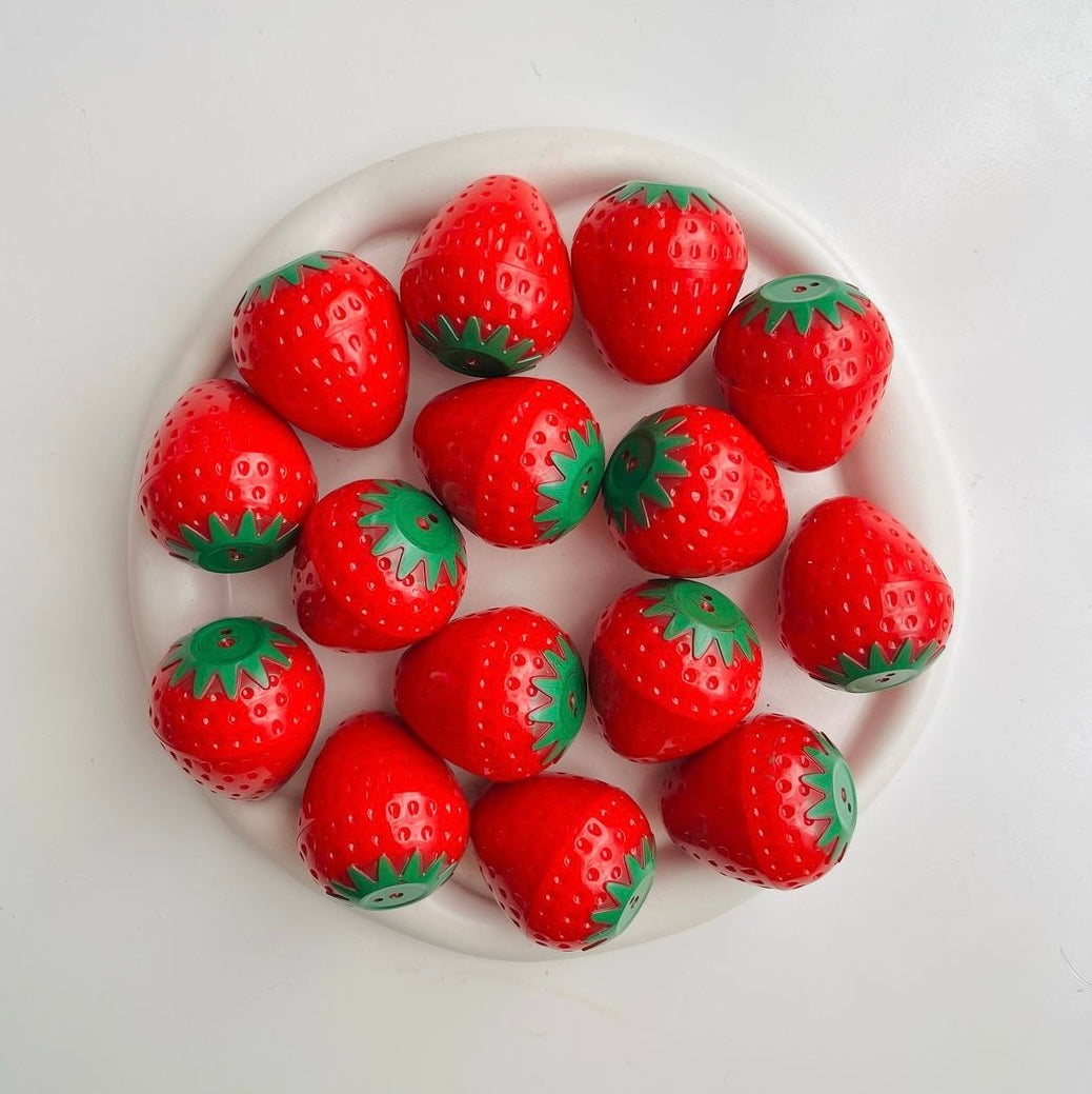 Strawberry Tinted Moisturizing Fruity Lip Balm Set of 3 Homzystore