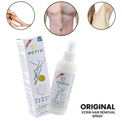 Ecrin Hair Removal Spray For Men & Women - 150ml Homzystore