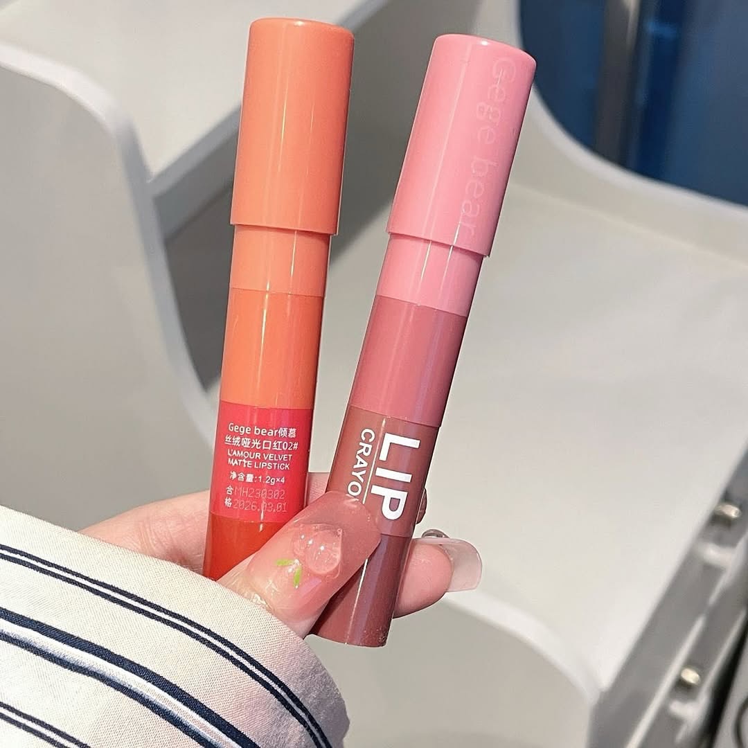 Gege Bear - 4 in 1 Velvet Matte Lipstick Homzystore