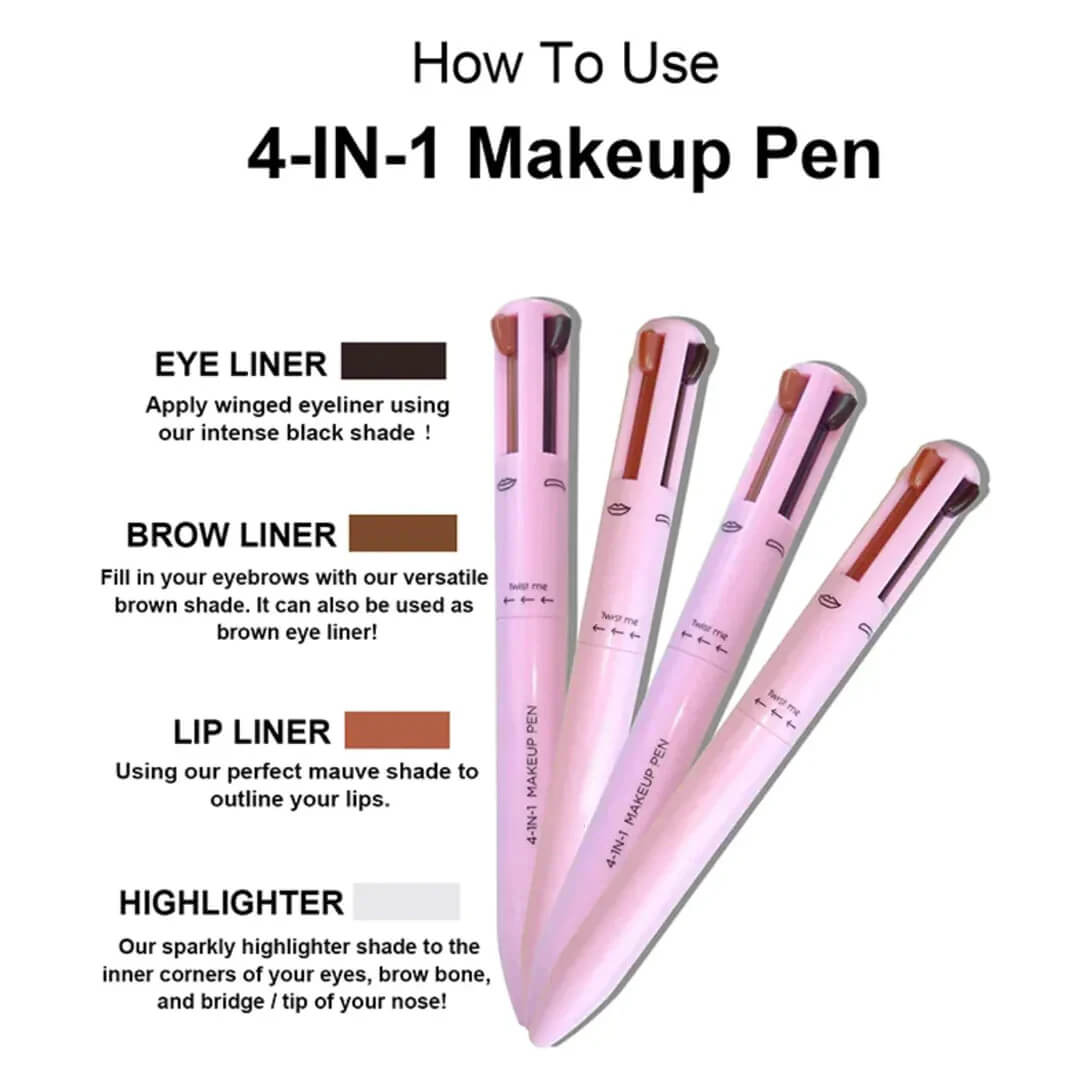 Facial Beauty - 4 in 1 Touchup Makeup Pen Homzystore