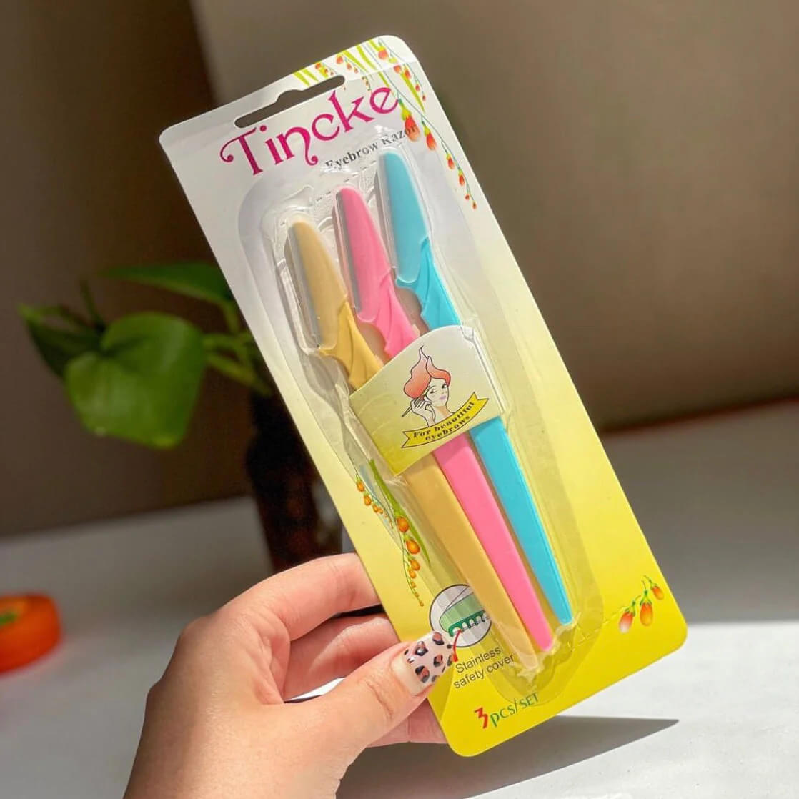 Facial Beauty - Tinkle Facial Razor pack of 3 Homzystore