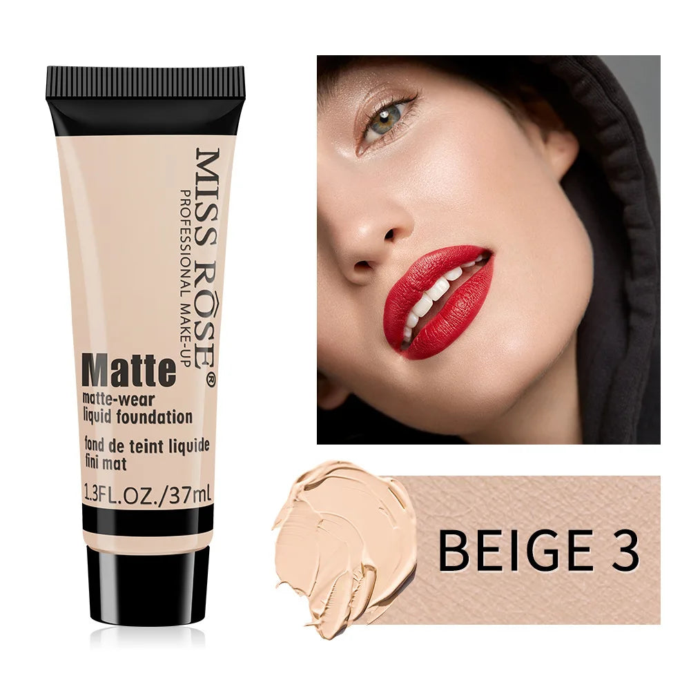 Miss Rose Matte Foundation Homzystore