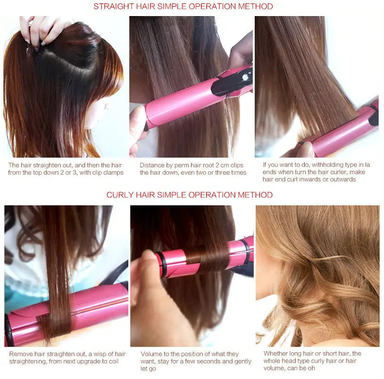 Nova 2 in 1 Straightener Homzystore