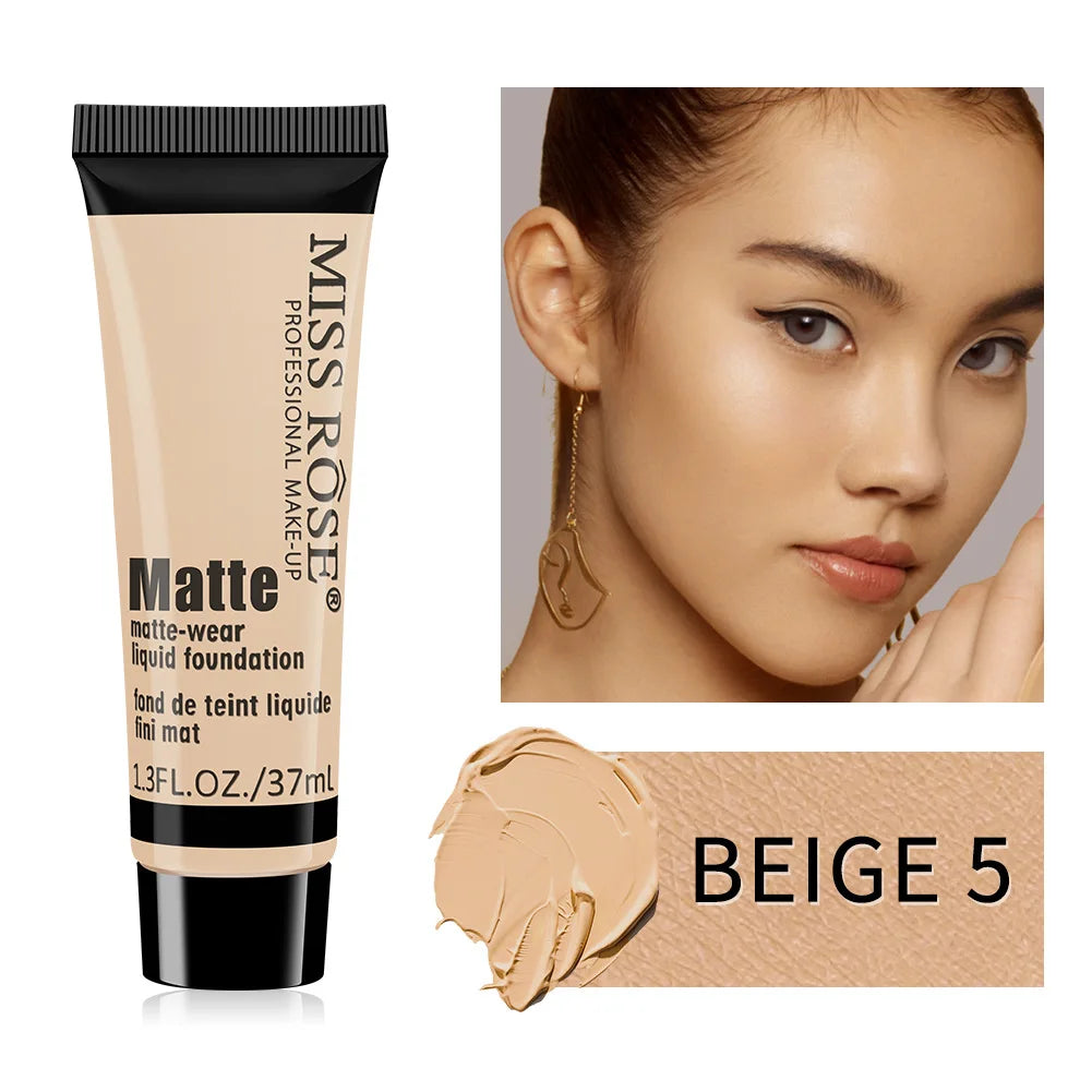 Miss Rose Matte Foundation Homzystore