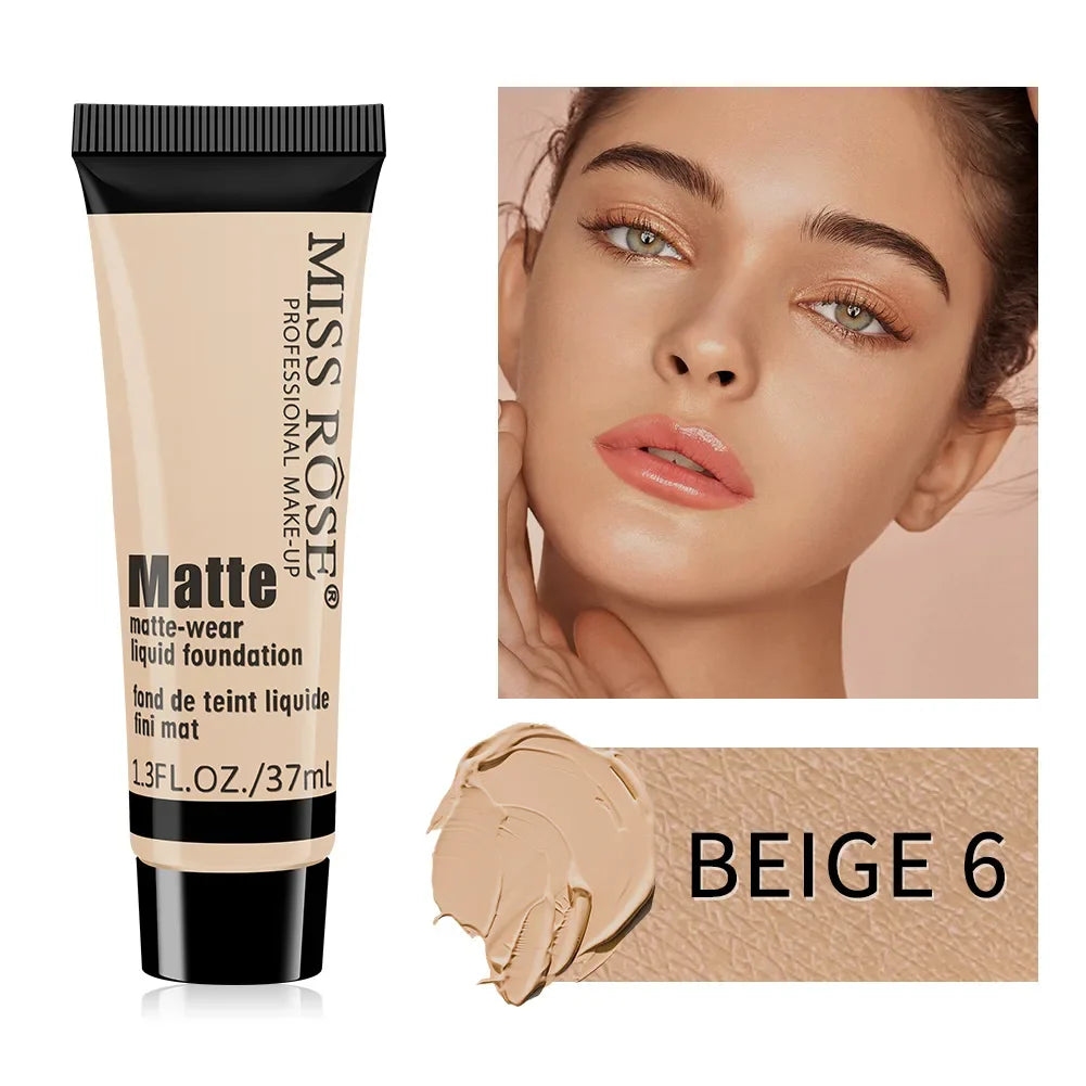 Miss Rose Matte Foundation Homzystore