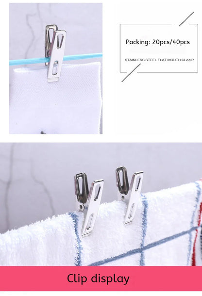 Stainless Steel Clothes Clips Homzystore