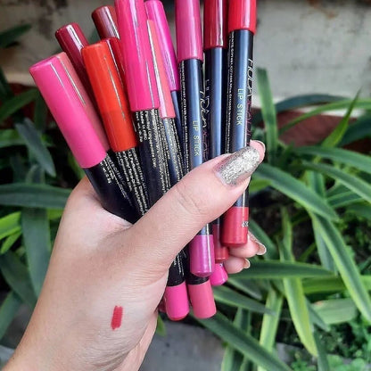 Huda Beauty - Nude Jumbo Matte Lip Liners Set of 12 Homzystore